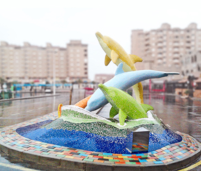 Zigurat Creación | Monumento para rotonda