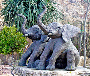 Zigurat Creación | Estatua de piedra jardín