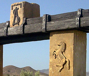 Zigurat Creación | Imitación viga de madera en cemento