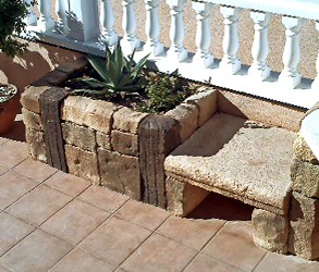 Zigurat Creación | Mobiliario de piedra artificial