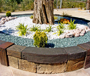 Zigurat Creación | Imitación viga de madera en cemento