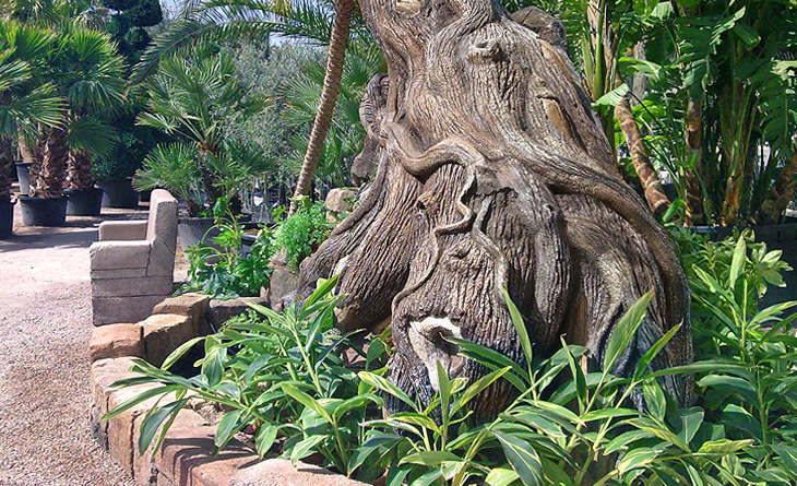 Zigurat Creación | Reproducción de árbol en cemento